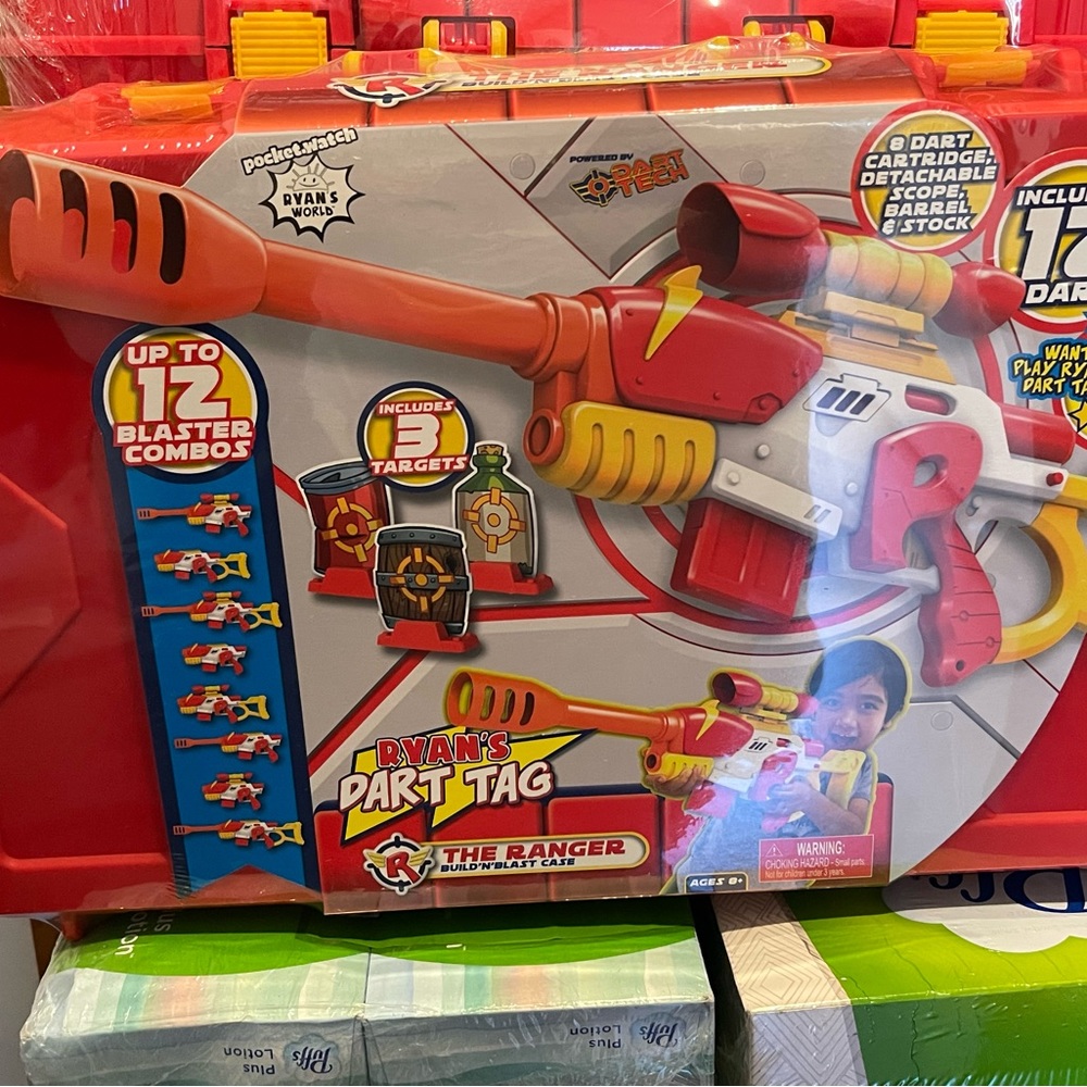 Ryan's world dart tag